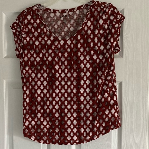 Loft burnt orange tee - Picture 1 of 3